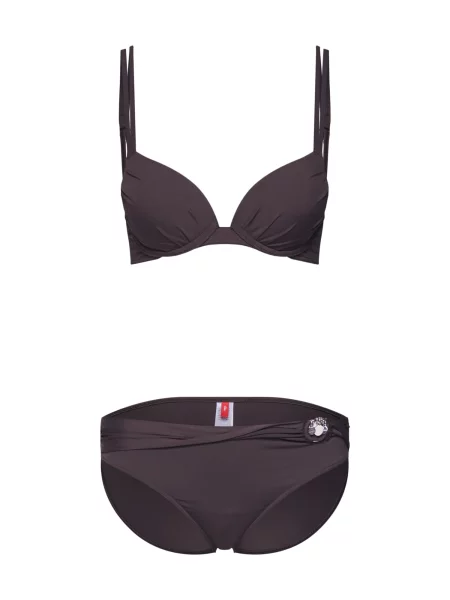 S.Oliver Costum de baie două piese maro