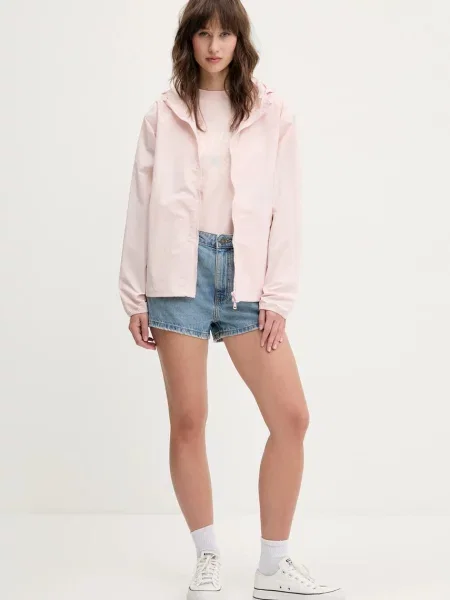 Guess Jeans kurtka przejściowa różowy