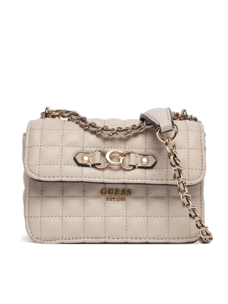 Táska Guess Nadira Mini bézs