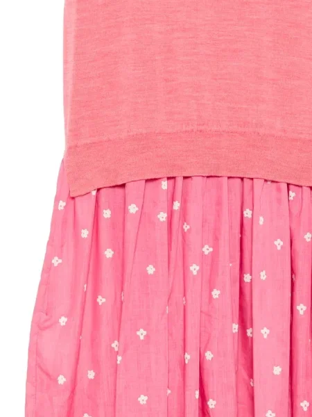 Dětské šaty Comme Des Garçons Girl růžové