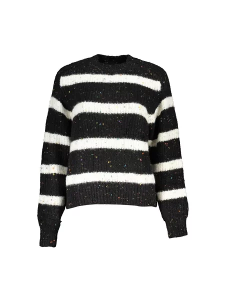 Golf golf Desigual z długim rękawem elegancki czarny