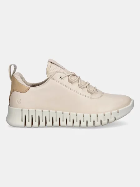 Usnjene superge Ecco Gruuv Sneaker Lea bež