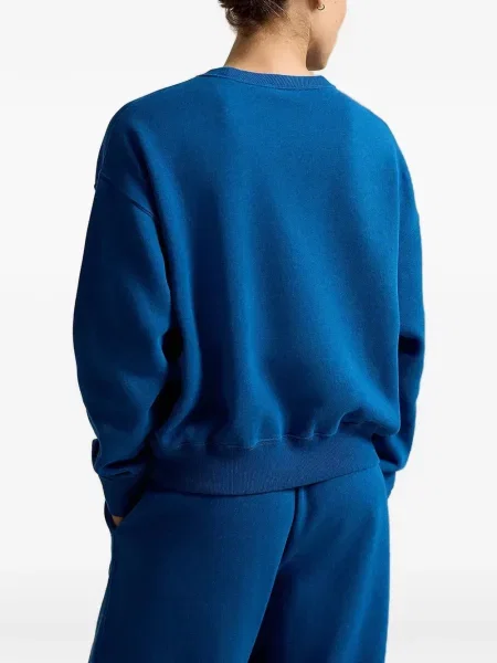 Gulerat pulover Polo Ralph Lauren cu autograf alergare verde