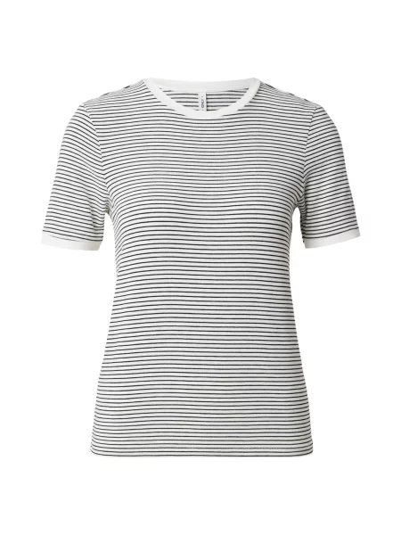 ONLY Tricou Tine Negru alb