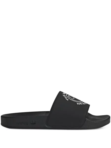 Sneakerși Adidas Adilette alb