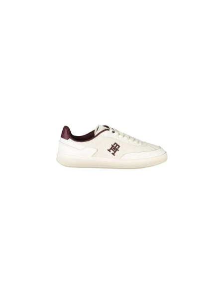 Sneakersy Tommy Hilfiger skórzane beżowe