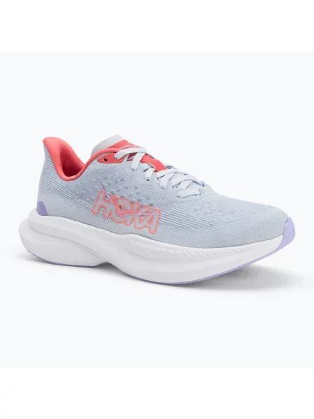 Дамски обувки за бягане HOKA Mach 6 pale dusk/gull сиво