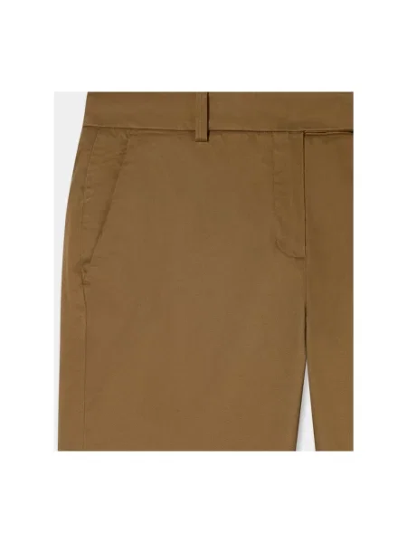 Spodnie Brooks Brothers brązowe