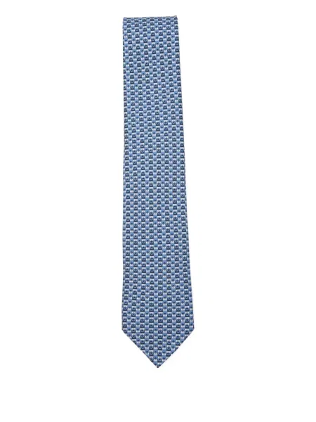 Cravată Ferragamo albastru