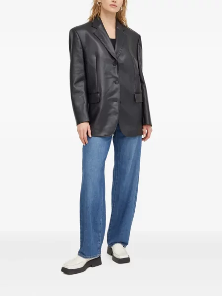 Ретро слаб дънки skinny fit Levi's® с разкъсвания синьо