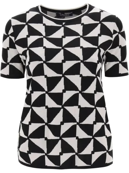 Koszulka S Max Mara czarna