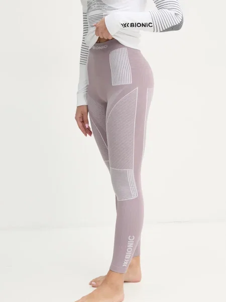 Olcsóbban. Női thermo leggings X-Bionic Energy Accumulator poros levendula / sarkvidéki fehér. Méret: M rózsaszín