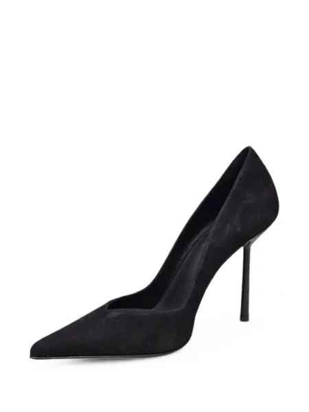 Pantofi cu toc Le Silla din piele de căprioară negru