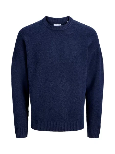 Jack & Jones Junior Pulover JJESoho Ollie închis albastru