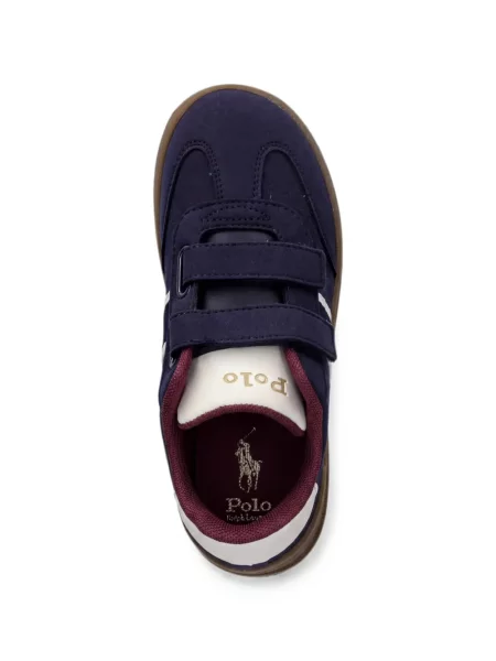 Sneakersy dziecięce Polo Ralph Lauren niebieskie