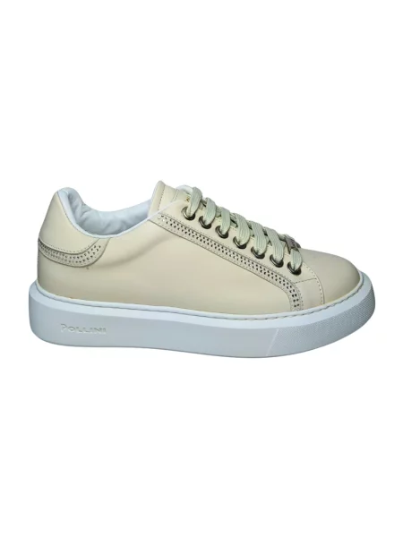 Sneakersy Pollini beżowe