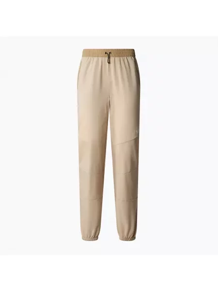 Spodnie trekkingowe damske The North Face Ma Wind Track granite sand/kelp tan beżowe