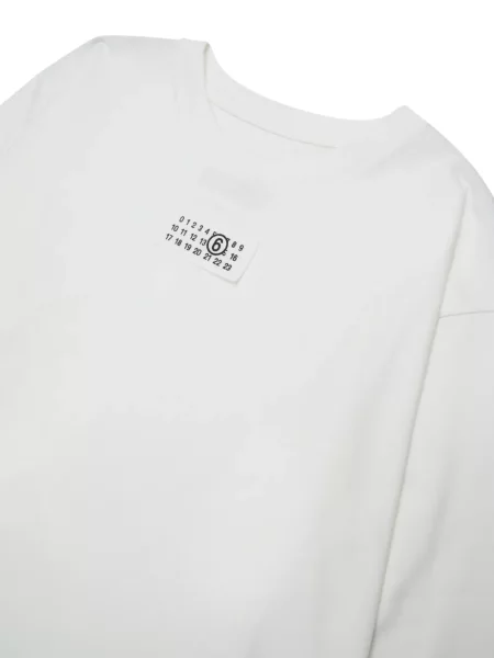 Koszulka dziecięca Mm6 Maison Margiela biała