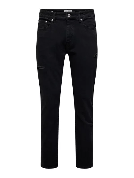 Only & Sons Τζιν ONSWEFT' μαύρο