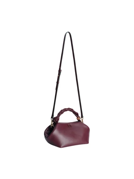 Torebka crossbody Ganni brązowa