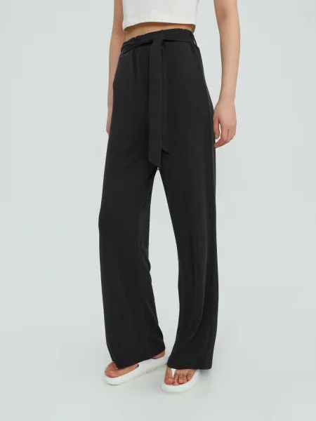 EDITED Pantaloni Anda' negru