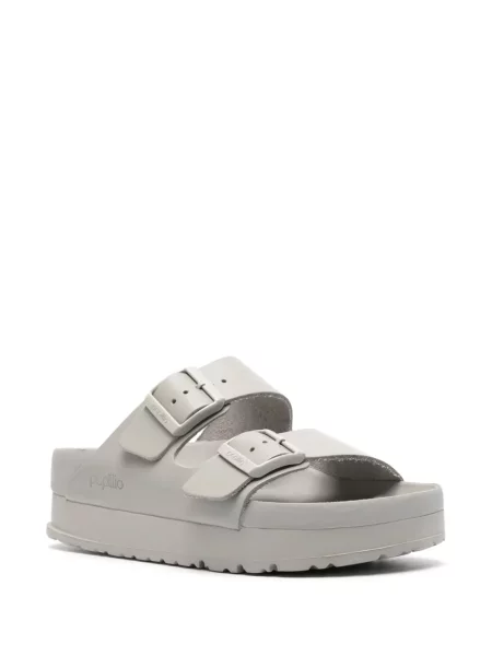 Sandale Birkenstock cu platformă gri