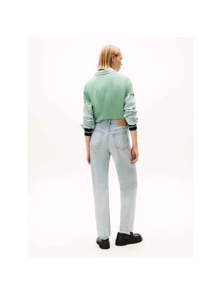Rifle Tommy Jeans modrá