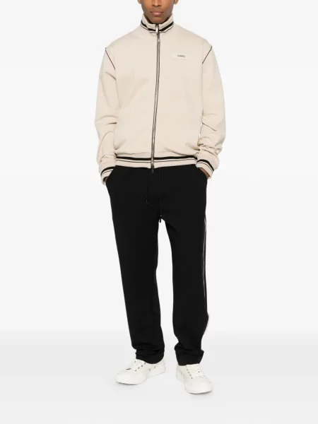 Pantaloni Iceberg alergare cu cordon negru