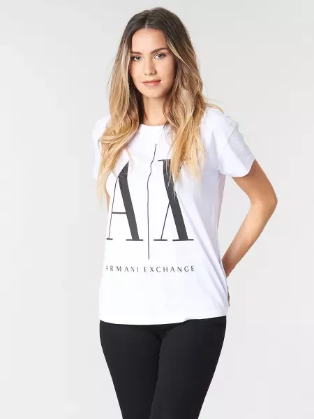 Majica Armani Exchange bijela