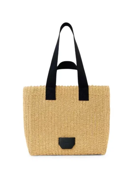 Geantă shopper Allsaints cu autograf