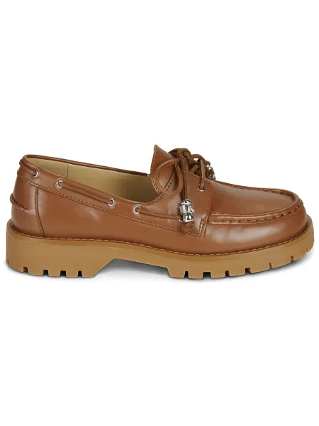 Pantofi loafer Michael Michael Kors din piele maro