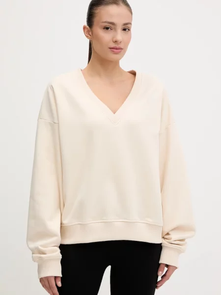 Sportovní mikina JOYINME V-Essence hladká V-Essence béžová