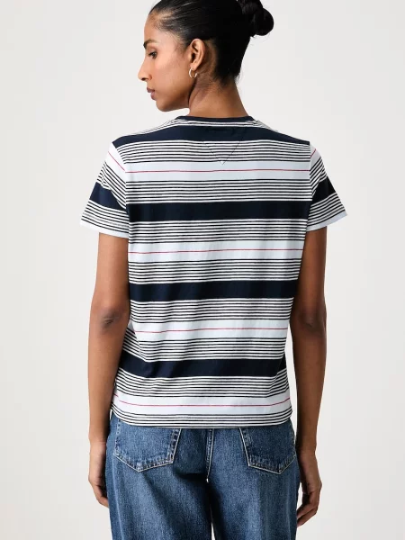 Tommy Jeans T-shirt niebieska