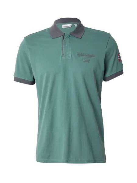 NAPAPIJRI Tricou EMBERS bleumarin verde