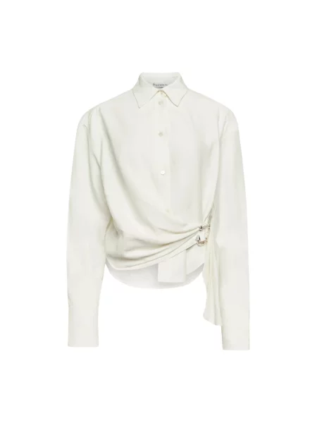 Koszula Jw Anderson drapowana biała