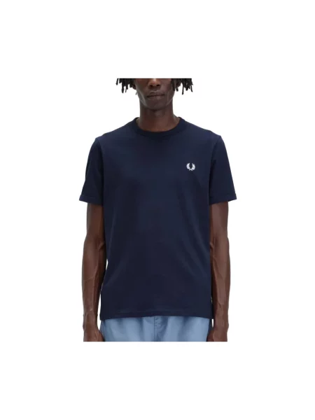 T-shirt FRED PERRY Ringer Tee navy S niebieskie