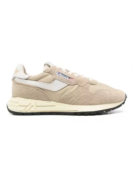 Sneakersy Autry brązowe