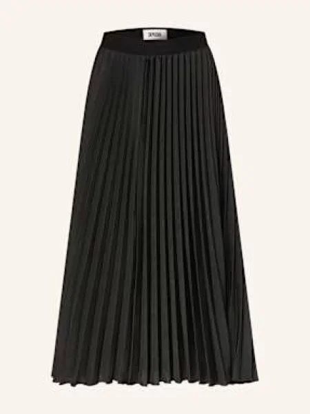 Drykorn Spódnica Plisowana Patrecia schwarz czarna