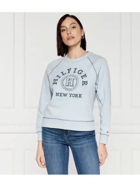 Tommy Hilfiger Hanorac VARSITY RAGLAN albastru