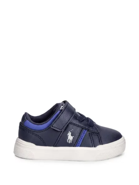 Sneakersy dziecięce Polo Ralph Lauren niebieskie