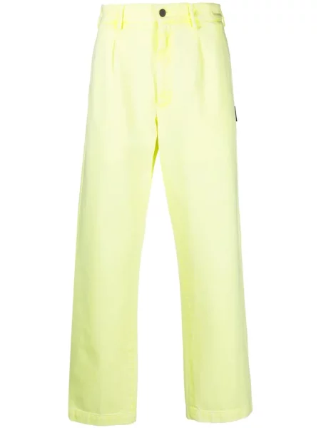 Pantaloni Palm Angels galben