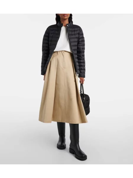 Tricou Moncler din jerseu alb