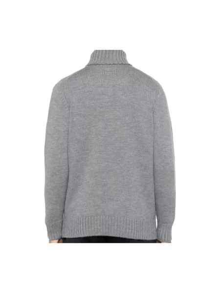 Sweter Drumohr szary