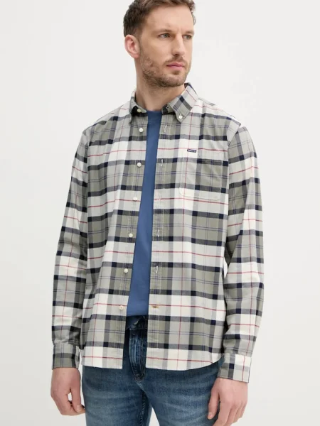 Srajca Barbour Lewis Tailored Shirt siva