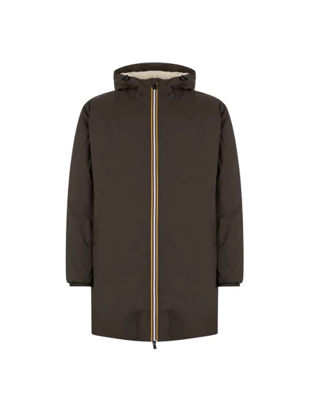 Kurtka K-way brązowa
