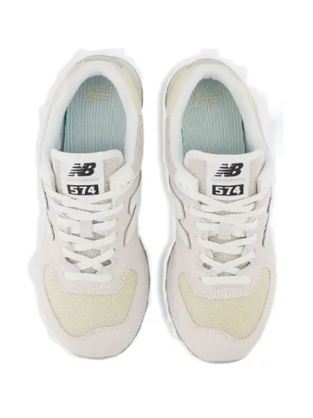 Sneakerși New Balance 574 plasă albastru închis