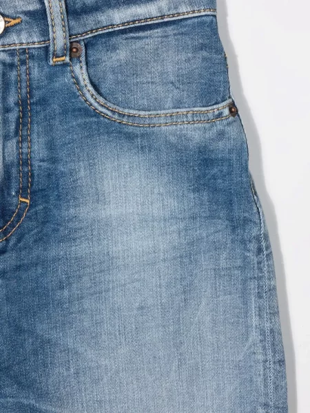Jeansy dziecięce Dsquared2 niebieskie