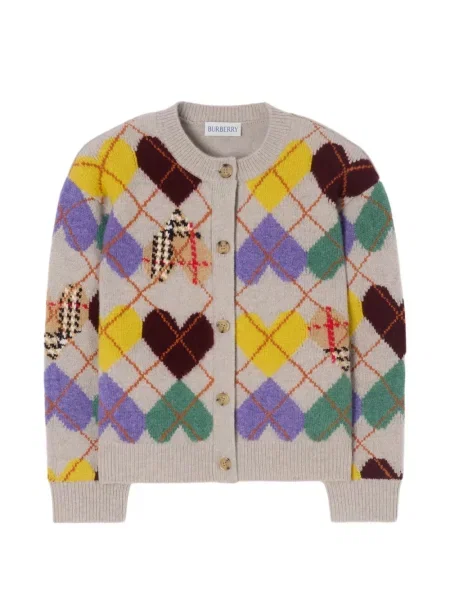 Kardiganas Burberry pilka