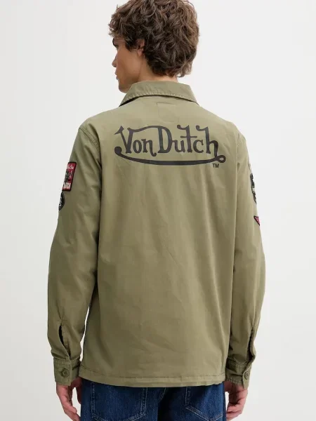 Bunda Von Dutch přechodná zelená