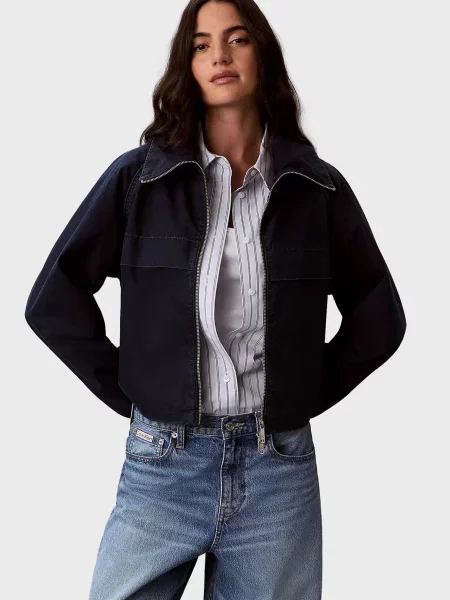 Джинсова куртка Calvin Klein Jeans синя